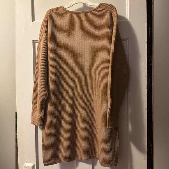 Madewell Relaxed V-Neck Sweater Dress - Picture 3 of 3